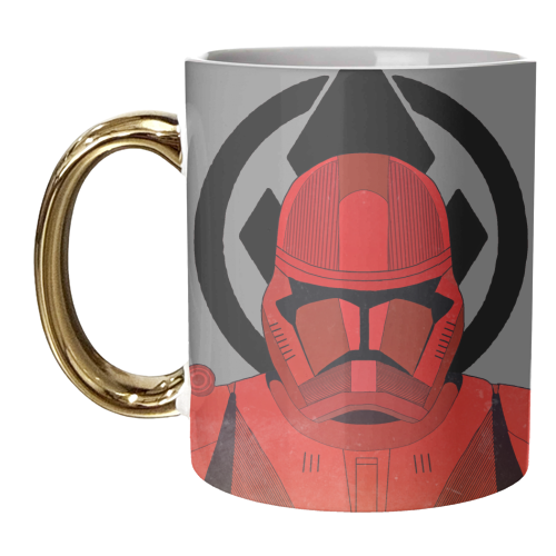 Star Wars sith Red - unique mug by Danny Welch