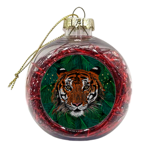 STARLIGHT TIGER - xmas bauble by PEARL & CLOVER