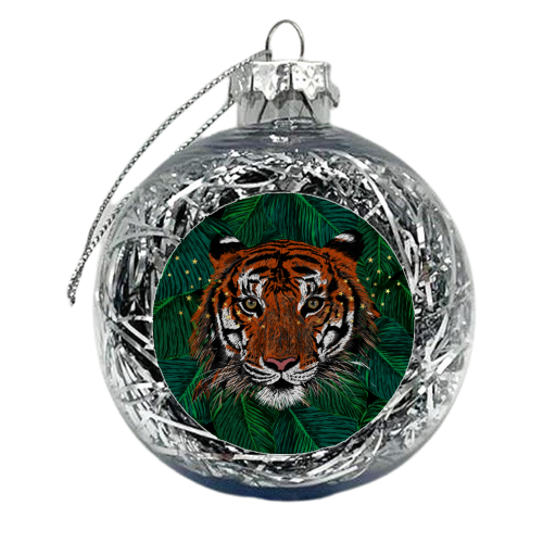 STARLIGHT TIGER - xmas bauble by PEARL & CLOVER