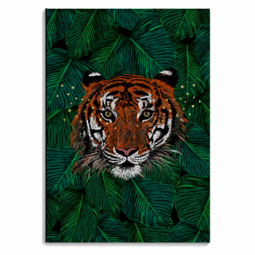 STARLIGHT TIGER - personalised A4, A5, A6 notebook by PEARL & CLOVER