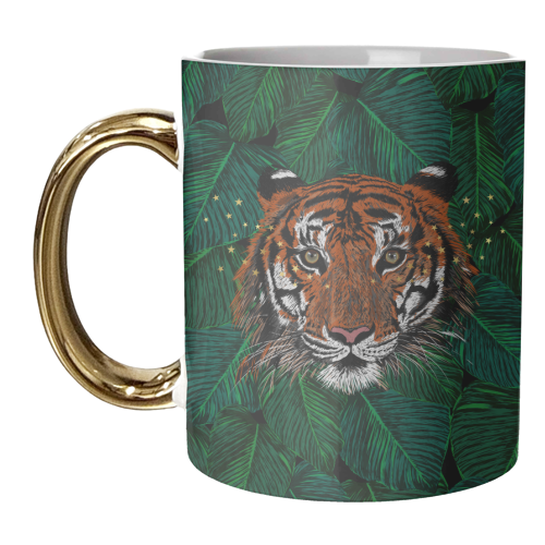 STARLIGHT TIGER - unique mug by PEARL & CLOVER