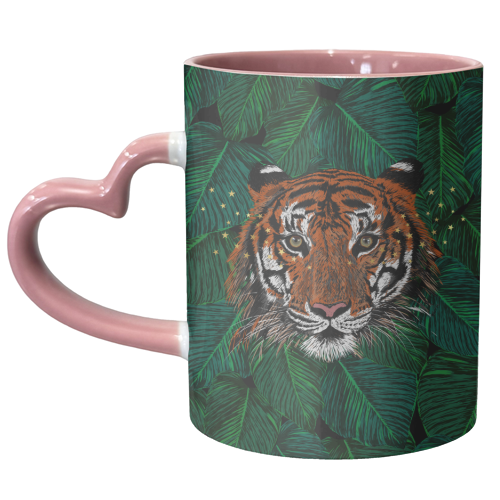 STARLIGHT TIGER - unique mug by PEARL & CLOVER