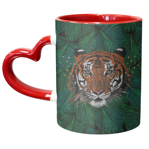 STARLIGHT TIGER - unique mug by PEARL & CLOVER