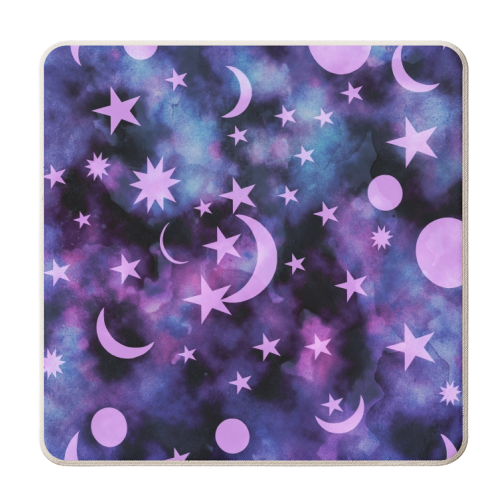 Starry Sky Moon Cosmos Dream #1 #decor #art - personalised beer coaster by Anita Bella Jantz