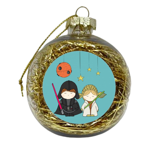Starwars - xmas bauble by Nichola Cowdery