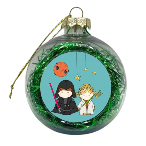 Starwars - xmas bauble by Nichola Cowdery