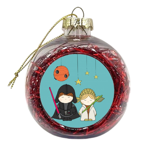 Starwars - xmas bauble by Nichola Cowdery