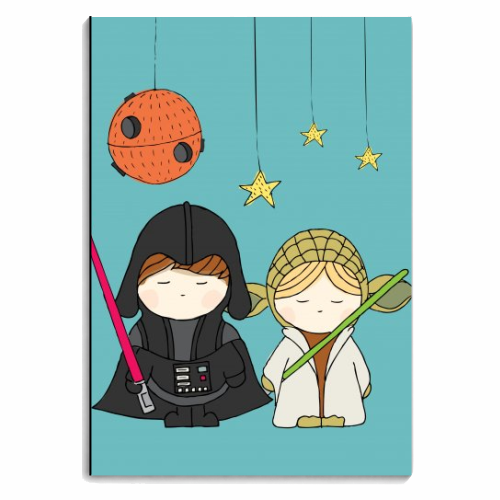 Starwars - personalised A4, A5, A6 notebook by Nichola Cowdery
