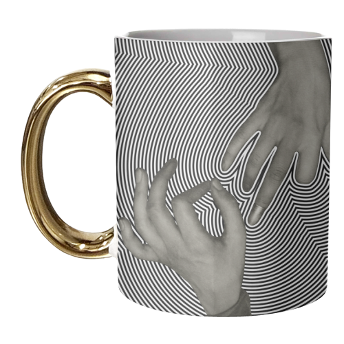Static Touch - unique mug by OhMC! Designs