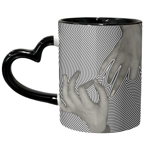 Static Touch - unique mug by OhMC! Designs