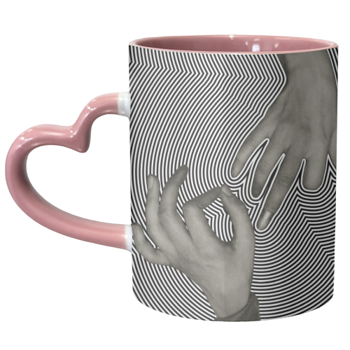 Static Touch - unique mug by OhMC! Designs