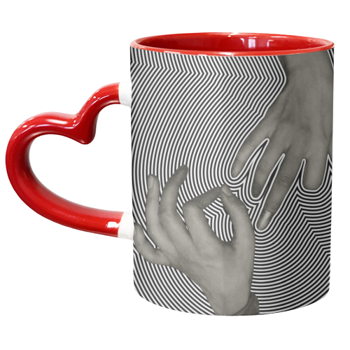 Static Touch - unique mug by OhMC! Designs