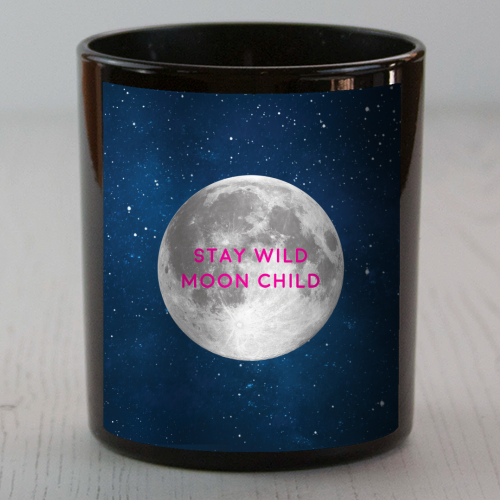 STAY WILD MOON CHILD - scented candle by Paper Deep Design