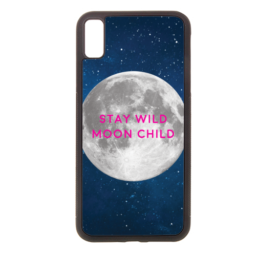 STAY WILD MOON CHILD - stylish phone case by Paper Deep Design