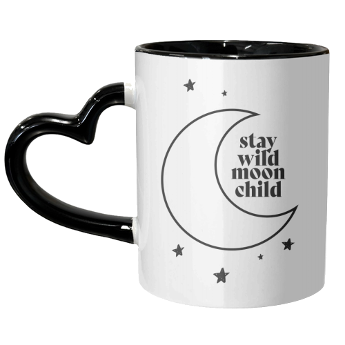 Stay Wild Moon Child - unique mug by Toni Scott