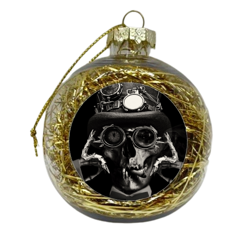Steampunk Deceased - xmas bauble by InspiredImages
