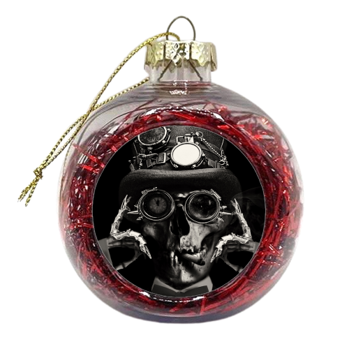 Steampunk Deceased - xmas bauble by InspiredImages