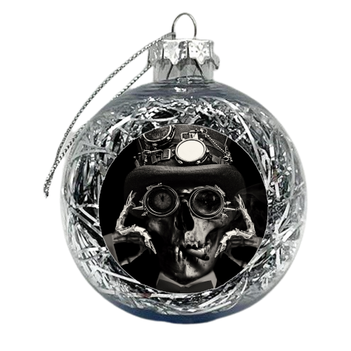 Steampunk Deceased - xmas bauble by InspiredImages