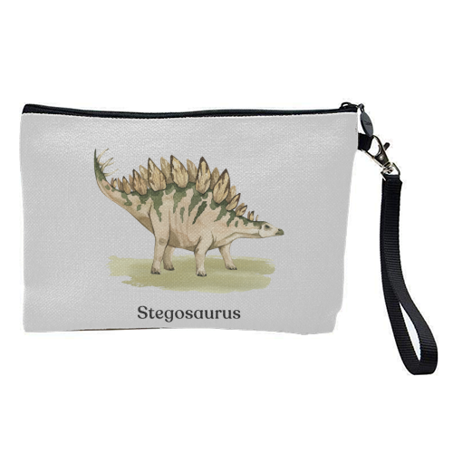 Stegosaurus - pretty makeup bag by Gal Design