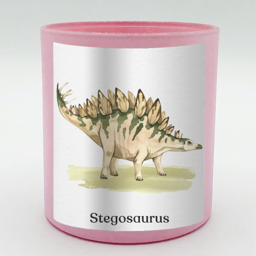 Stegosaurus - scented candle by Gal Design