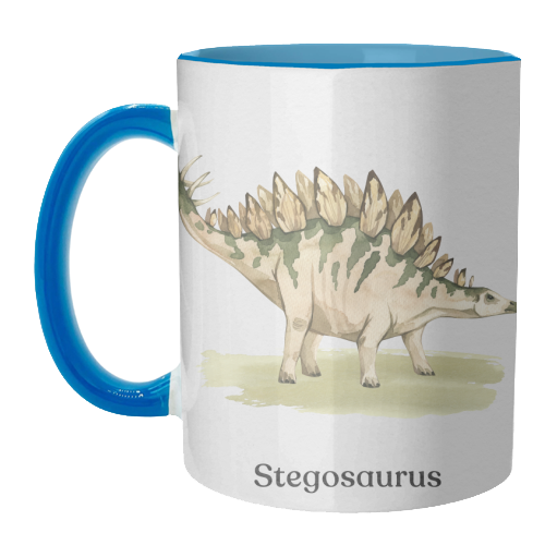 Stegosaurus - unique mug by Gal Design