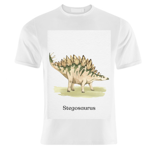 Stegosaurus - unique t shirt by Gal Design