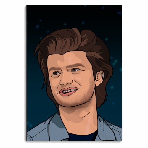 Steve print - personalised A4, A5, A6 notebook by The Girl Next Draw