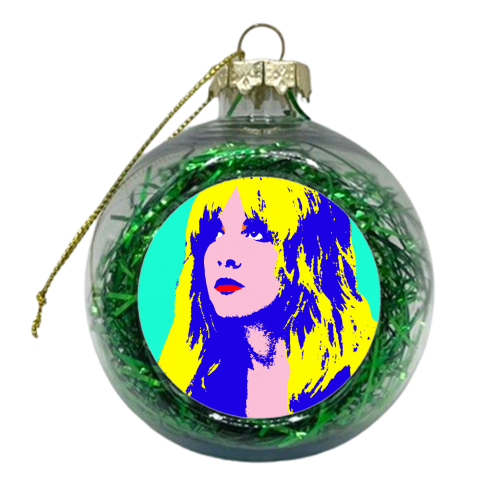 Stevie - xmas bauble by Wallace Elizabeth