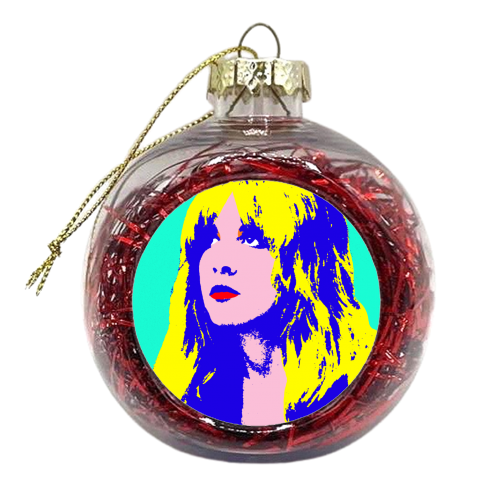 Stevie - xmas bauble by Wallace Elizabeth