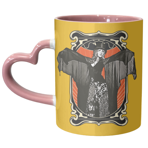 Stevie Nicks Illustration - unique mug by Vallely Studios