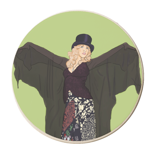 Stevie Nicks - personalised beer coaster by The Queer Store