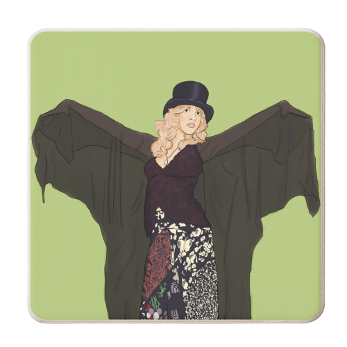 Stevie Nicks - personalised beer coaster by The Queer Store