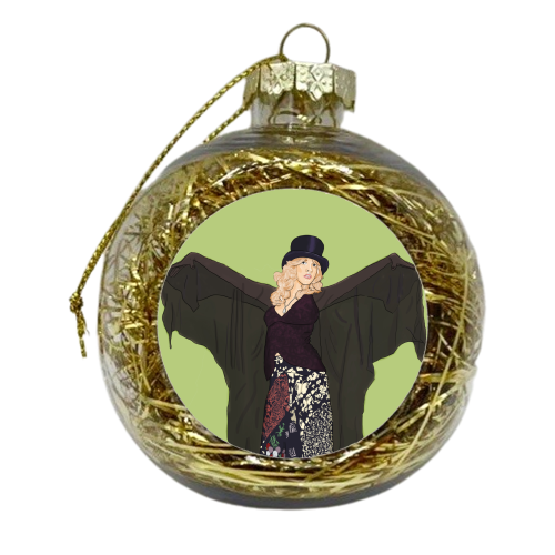 Stevie Nicks - xmas bauble by The Queer Store