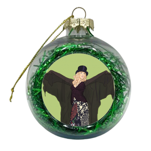 Stevie Nicks - xmas bauble by The Queer Store