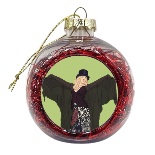 Stevie Nicks - xmas bauble by The Queer Store