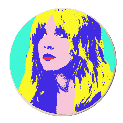 Stevie - personalised beer coaster by Wallace Elizabeth