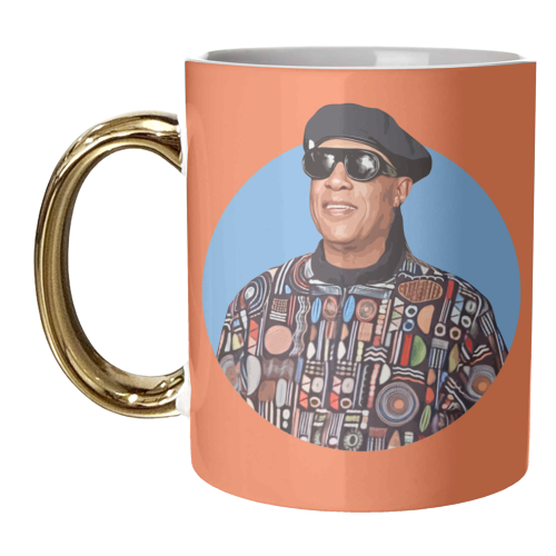 Stevie W - unique mug by DOLLY WOLFE