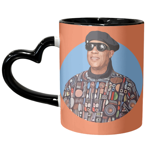 Stevie W - unique mug by DOLLY WOLFE