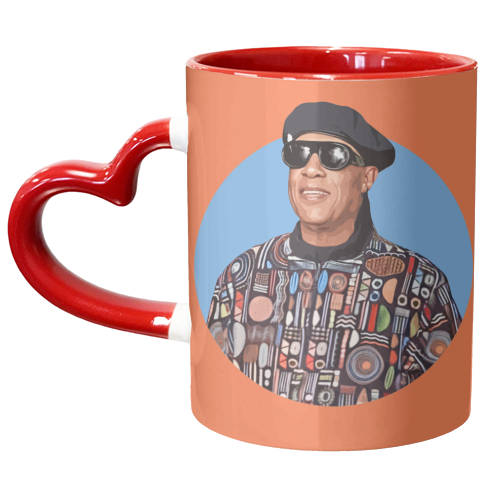 Stevie W - unique mug by DOLLY WOLFE