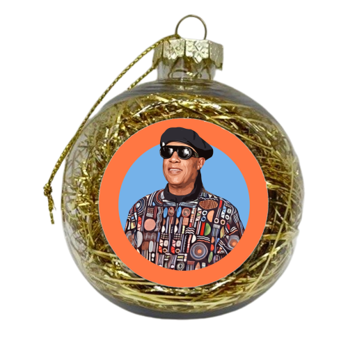 Stevie W - xmas bauble by DOLLY WOLFE