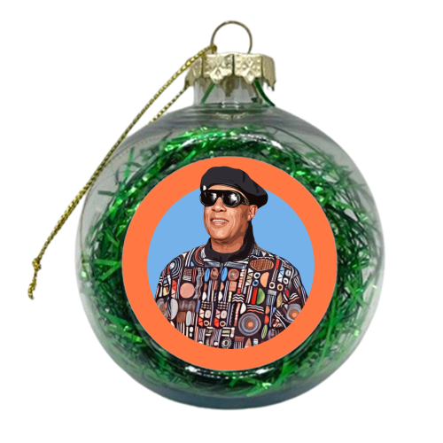 Stevie W - xmas bauble by DOLLY WOLFE