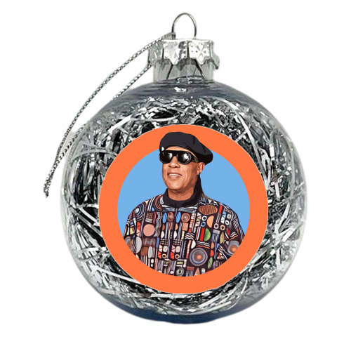 Stevie W - xmas bauble by DOLLY WOLFE