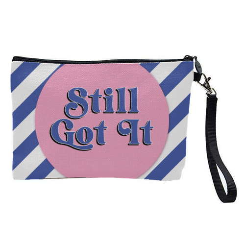 Still Got It - pretty makeup bag by Mad Philomena
