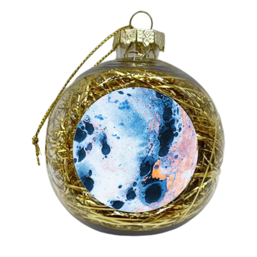 Stone Water - xmas bauble by Uma Prabhakar Gokhale
