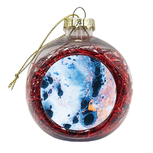 Stone Water - xmas bauble by Uma Prabhakar Gokhale