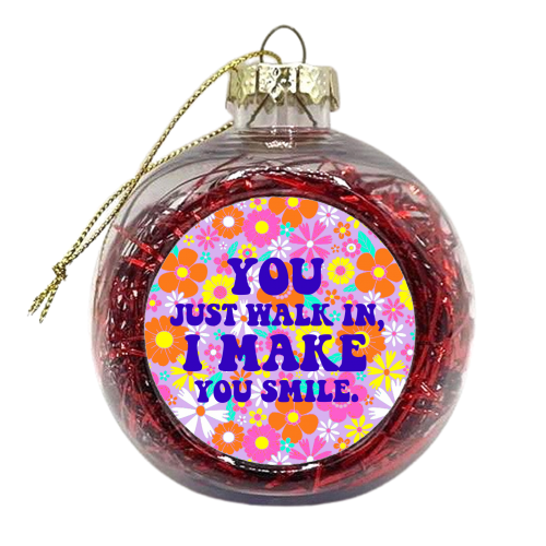 Stop - xmas bauble by Wallace Elizabeth