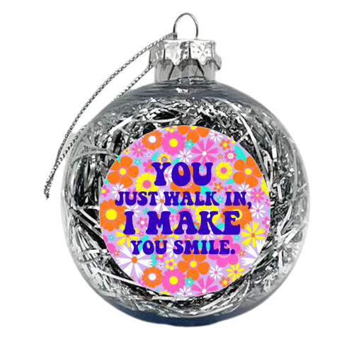 Stop - xmas bauble by Wallace Elizabeth