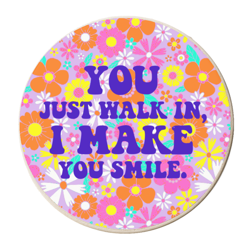 Stop - personalised beer coaster by Wallace Elizabeth