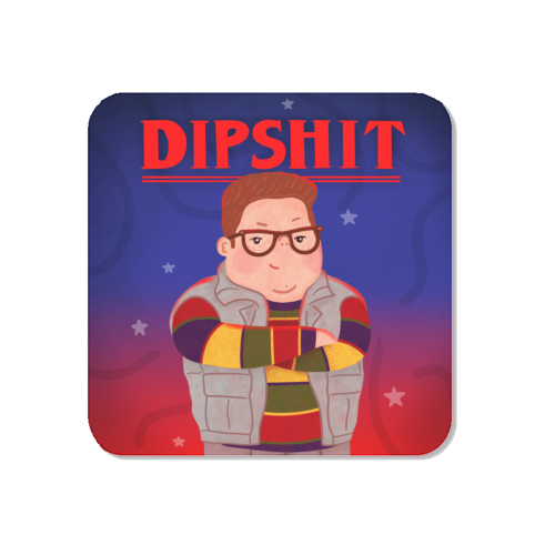 Stranger Things Dipshit Derek - Magnet by Loren Grosvenor