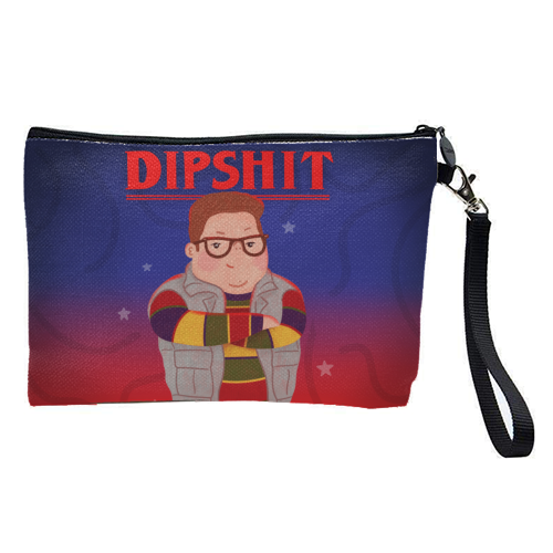 Stranger Things Dipshit Derek - pretty makeup bag by Loren Grosvenor